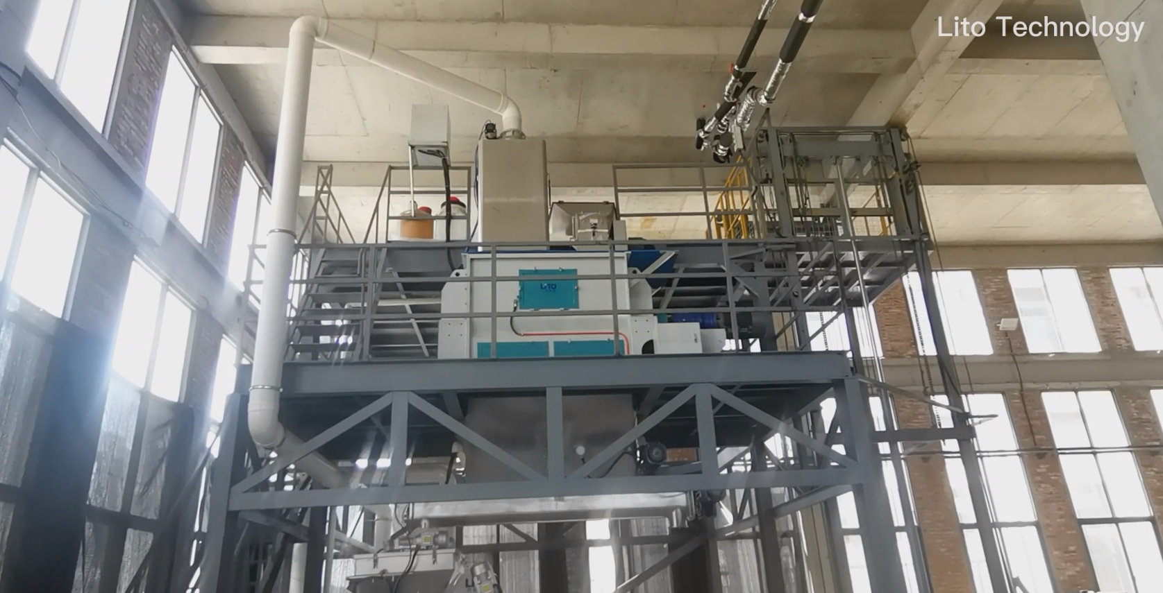 Lito Technology Powder Water soluble Fertilizer Production Line Project