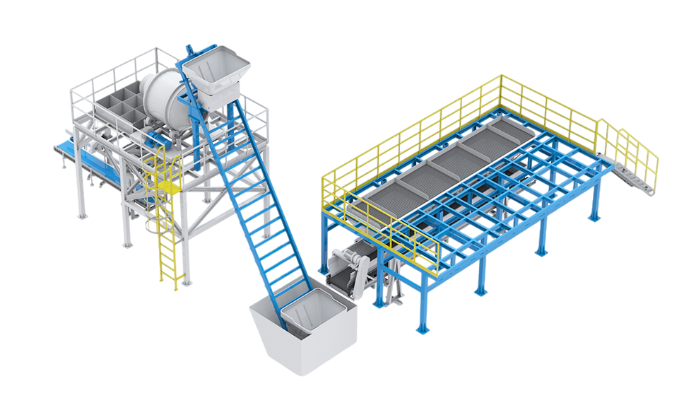 Equipment for compound fertilizer production line