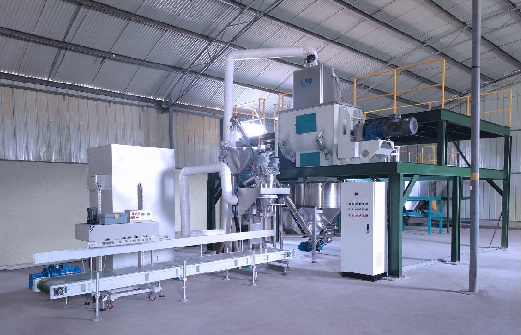  Powder water-soluble fertilizer production line