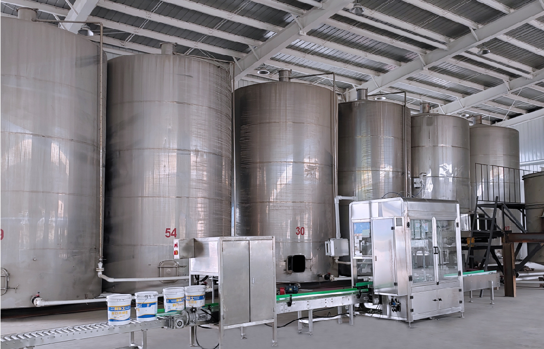 Liquid fertilizer production line