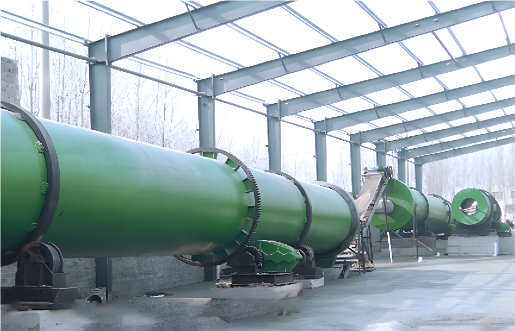 Rotary drum granulation fertilizer production project