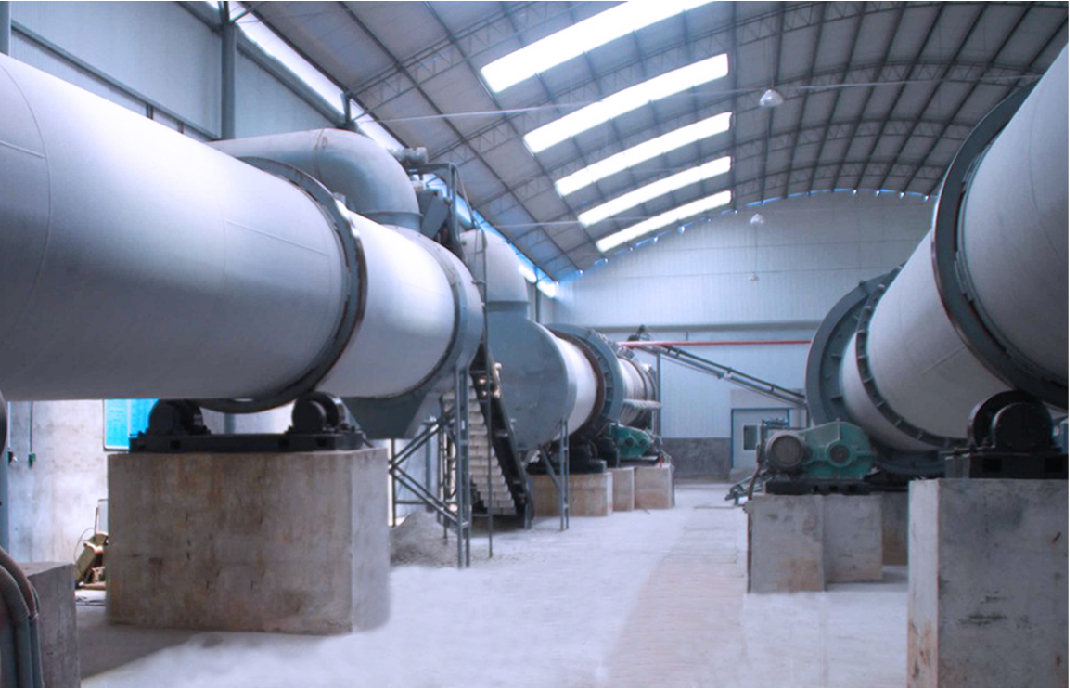 Rotary drum granulation fertilizer production project