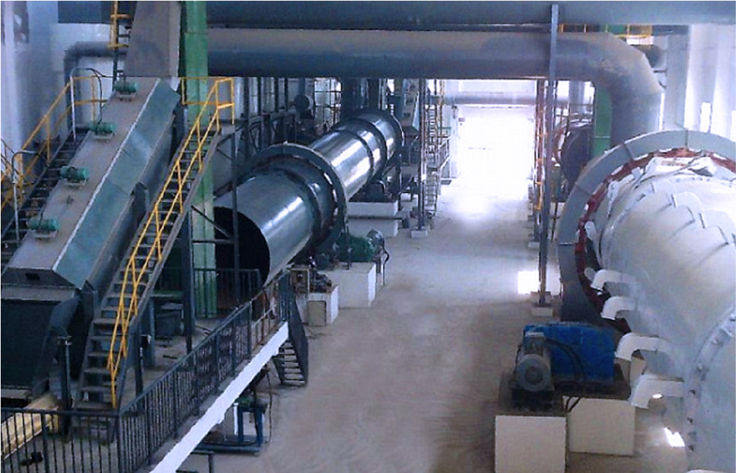 Rotary drum granulation fertilizer production project